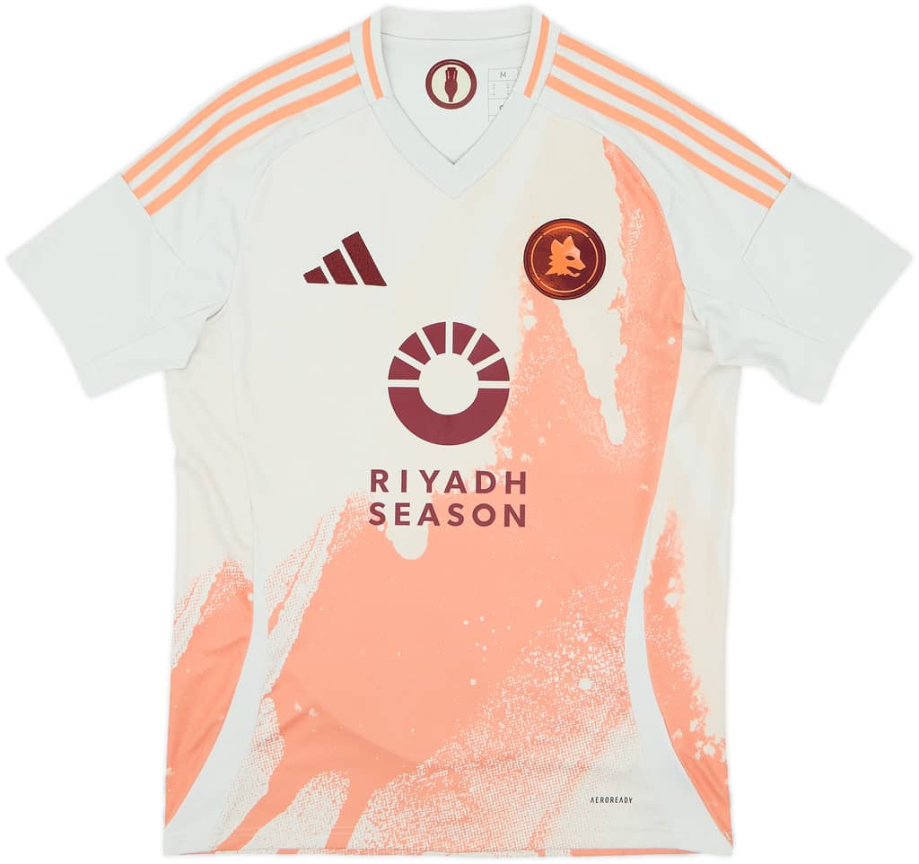 2024-25 Roma Away Shirt - 10/10 - (M)