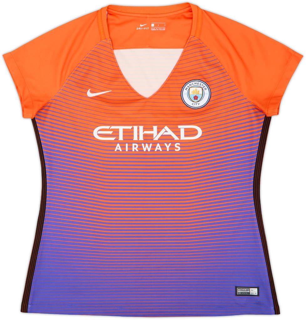 2016-17 Manchester City Third Shirt - 10/10 - (Women's L)