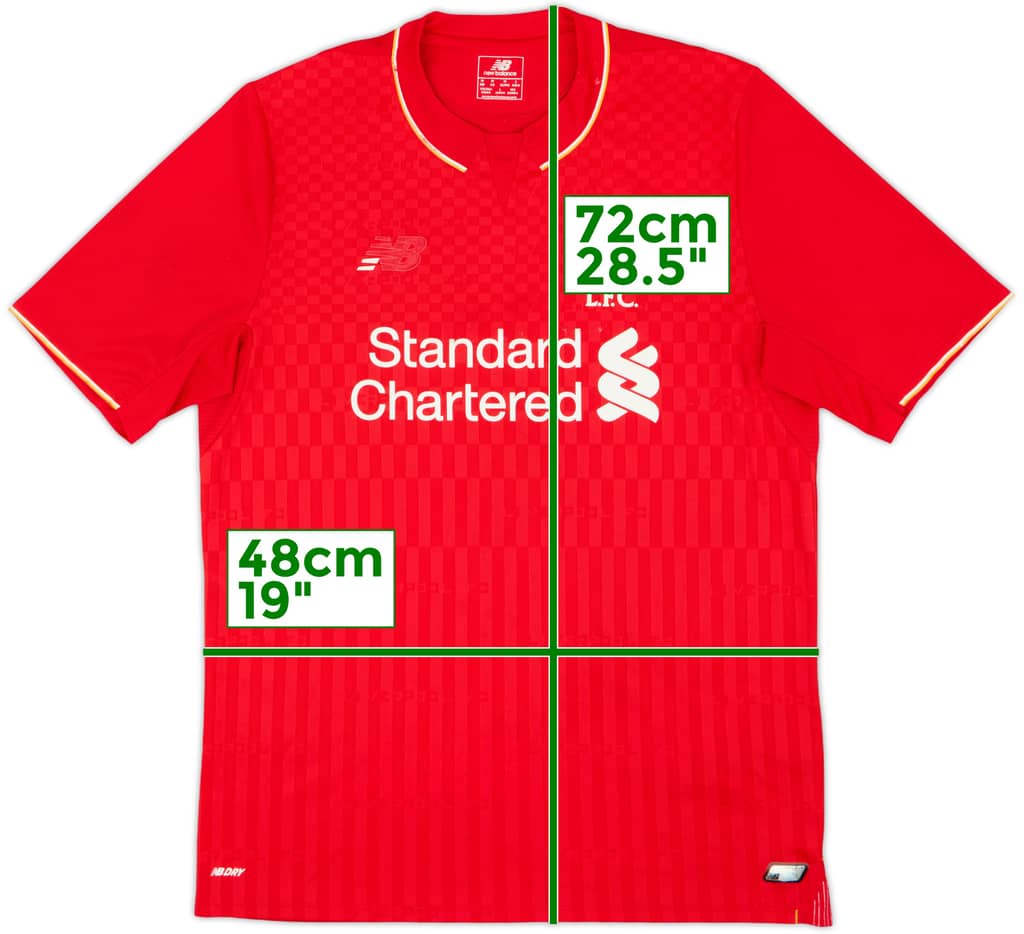 2015-16 Liverpool Camiseta de local - 3/10 - (M)