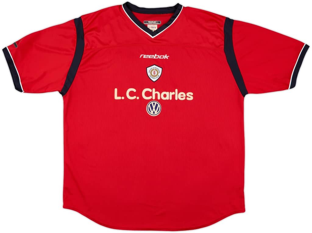 2001-02 Crewe Alexandra Home Shirt - 8/10 - (XL)