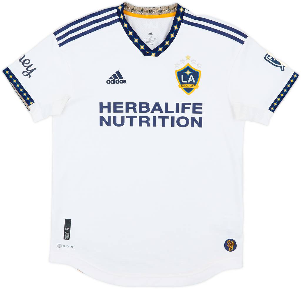 2022-23 LA Galaxy Authentic Home Shirt - 9/10 - (M)