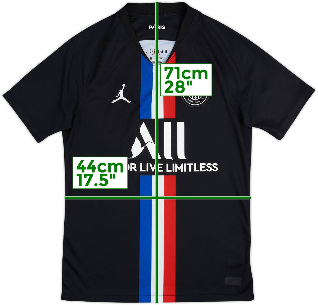 2019-20 Paris Saint-Germain Fourth Shirt - 5/10 - (S)