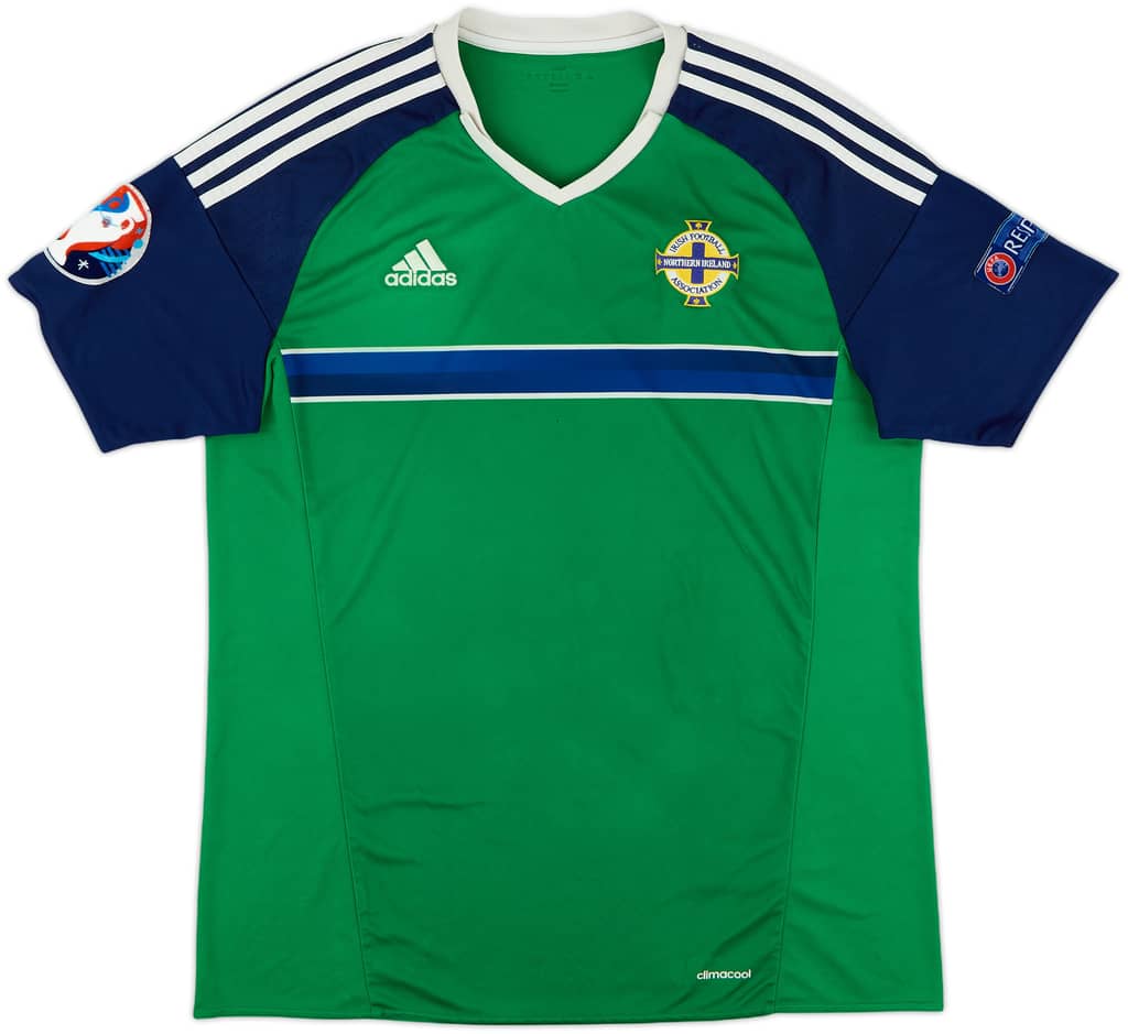 2016-17 Northern Ireland Home Shirt - 5/10 - (L)