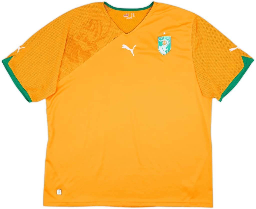 2010-11 Ivory Coast Home Shirt - 5/10 - (3XL)