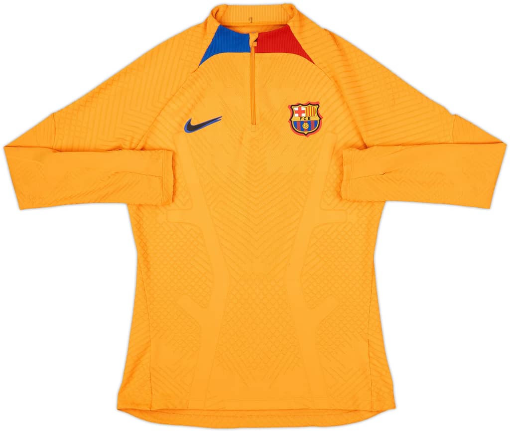 2022-23 Barcelona Nike 1/4 Zip Training Top - 6/10 - (M)