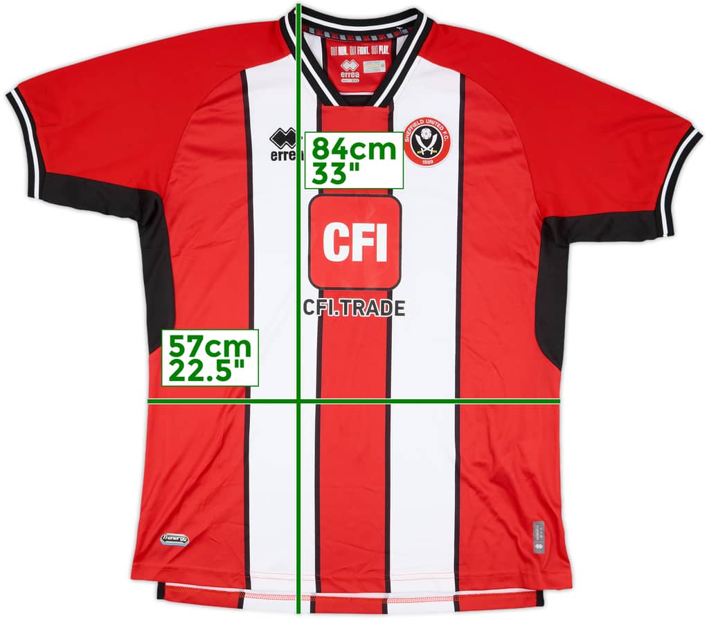2023-24 Sheffield United Home Shirt - 9/10 - (XXL)