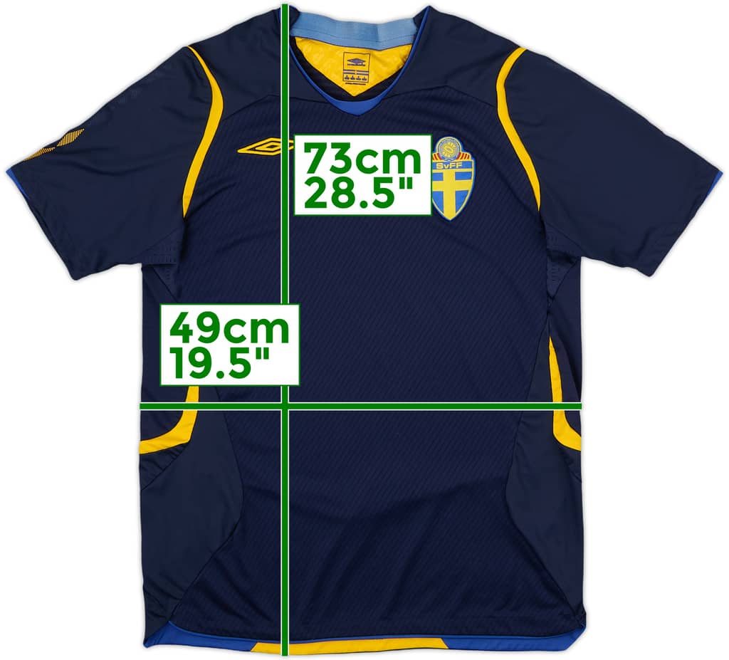 2008-10 Sweden Away Shirt - 7/10 - (M)