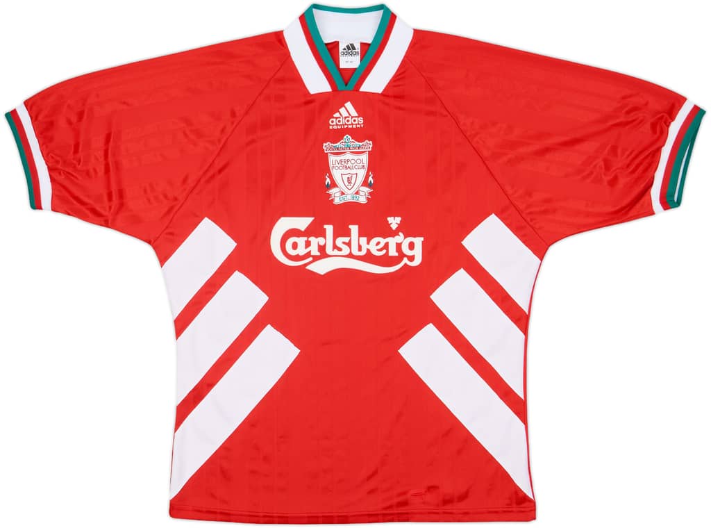 1993-95 Liverpool Home Shirt - 9/10 - (M/L)