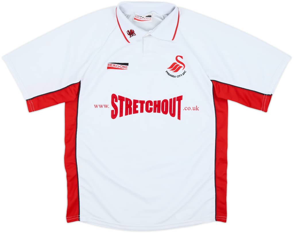 2000-01 Swansea Home Shirt - 8/10 - (M)