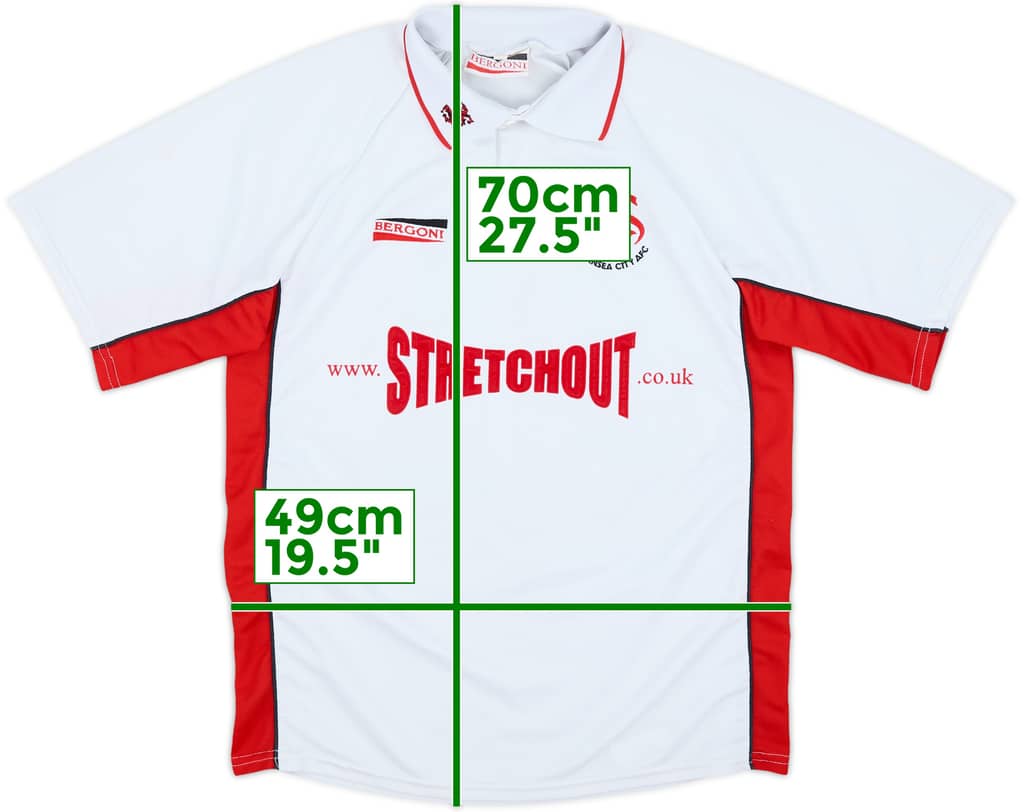 2000-01 Swansea Home Shirt - 8/10 - (M)