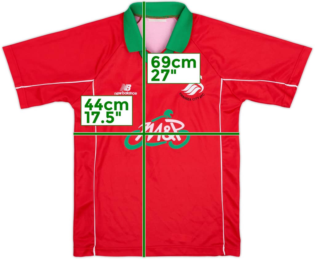 1999-00 Swansea City Away Shirt - 9/10 - (S)