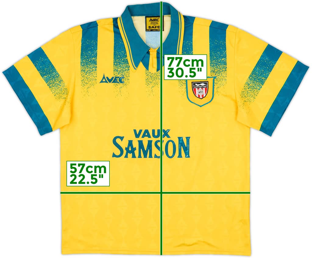 1995-97 Sunderland Away Shirt - 8/10 - (M)