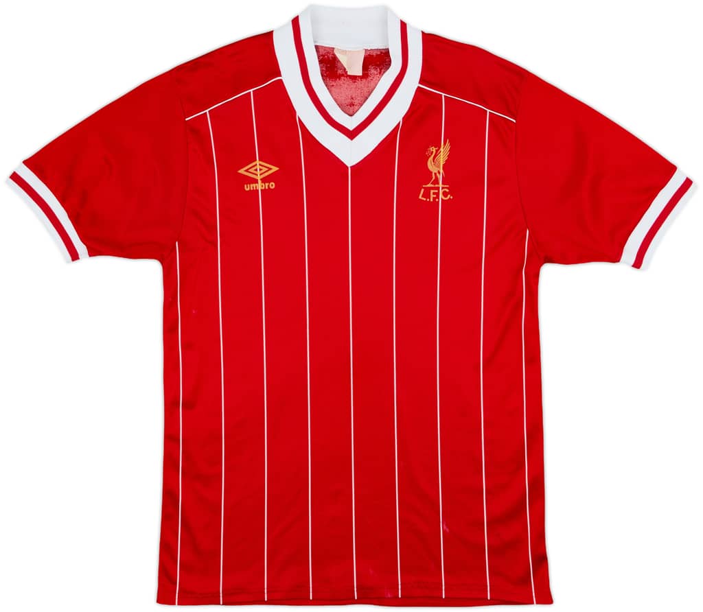 1982-85 Liverpool Home Shirt - 7/10 - (M)