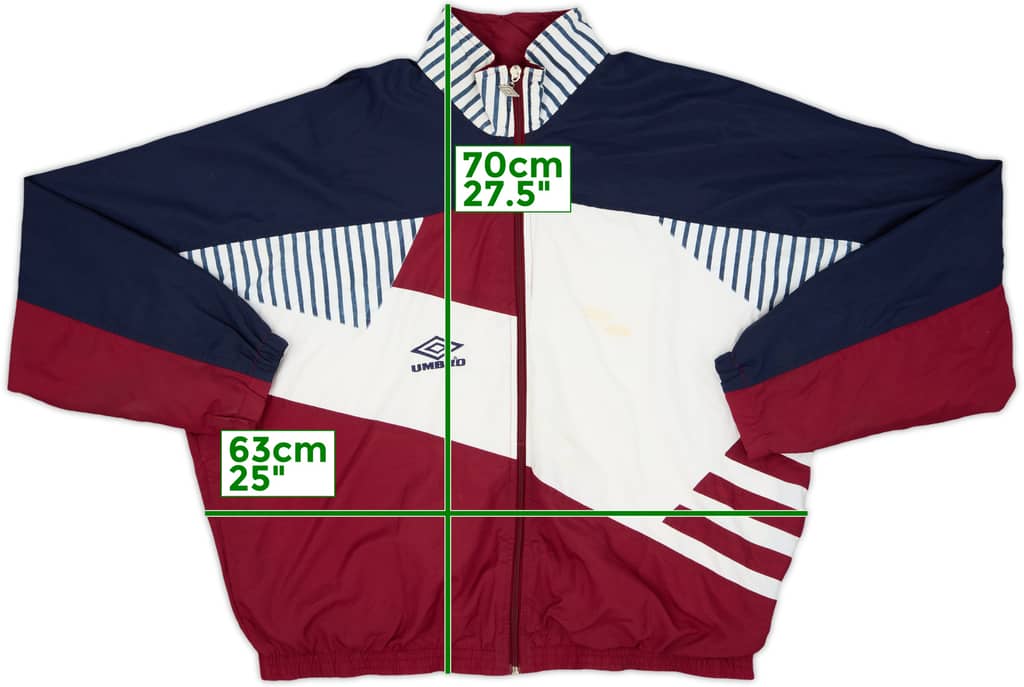 1994 Umbro Template Track Jacket - 5/10 - (XL)