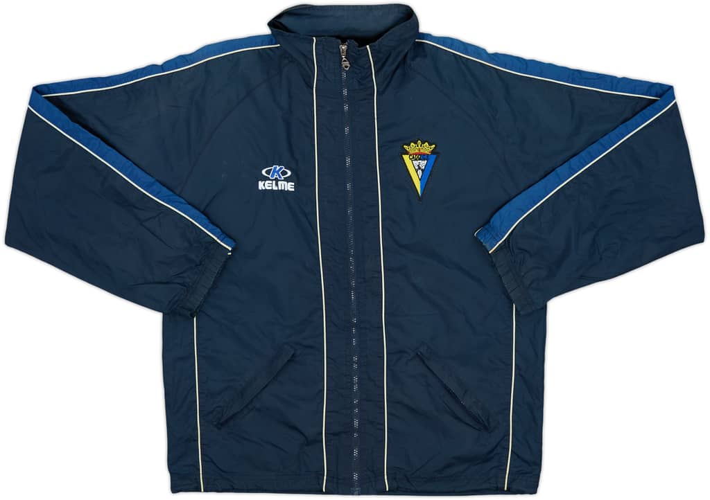 2000-01 Cadiz Kelme Hooded Rain Jacket - 8/10 - (S)