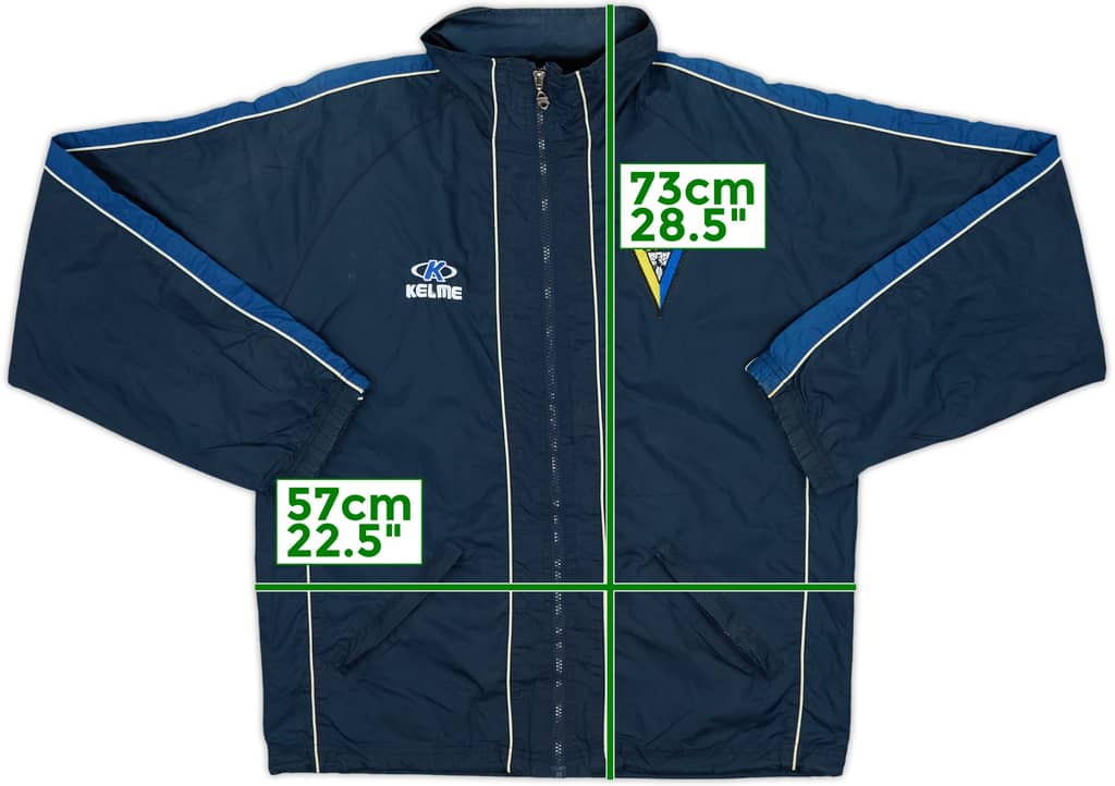 2000-01 Cadiz Kelme Hooded Rain Jacket - 8/10 - (S)