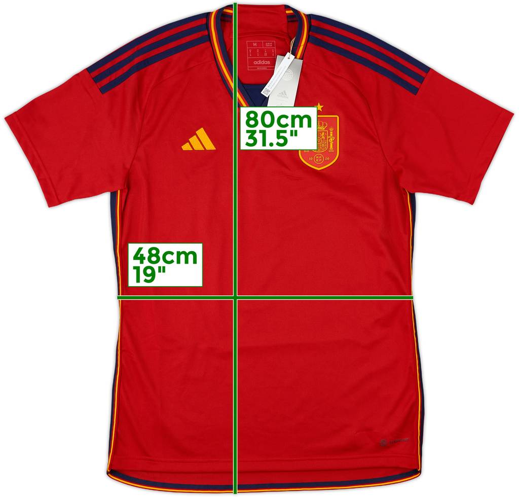 2022-23 Spain Home Shirt (M)