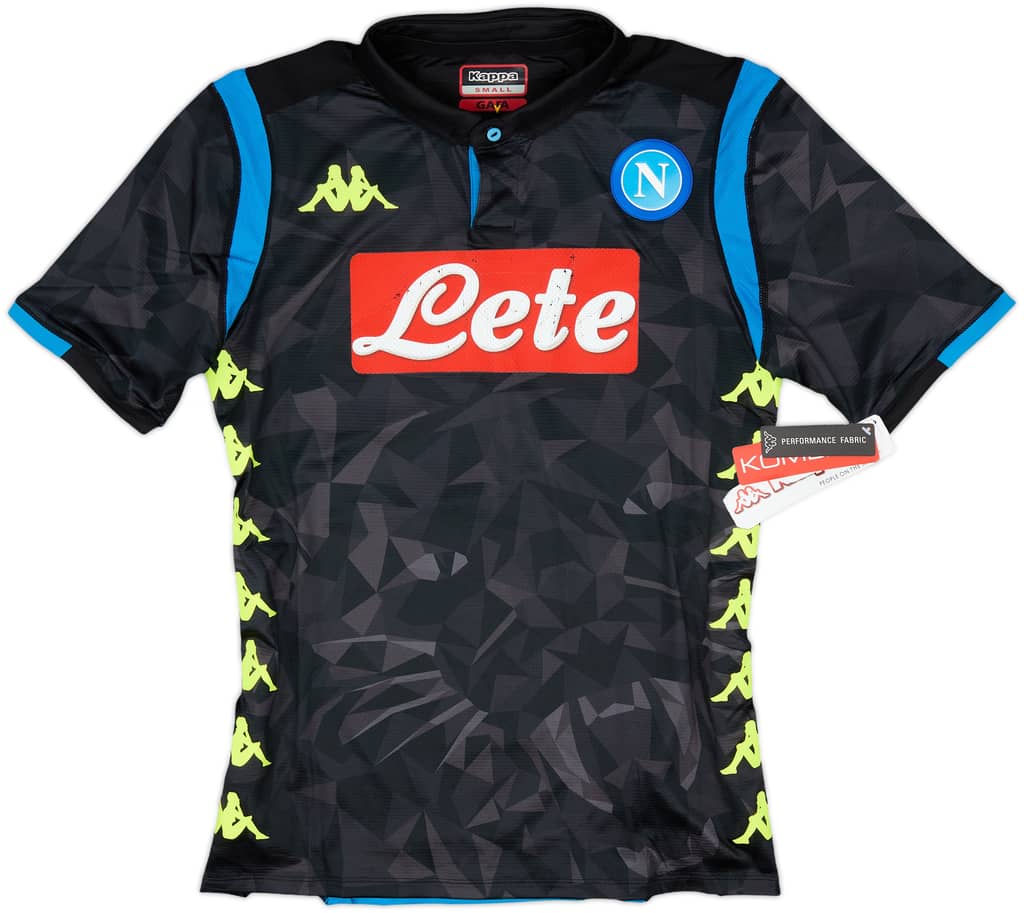 2018-19 Napoli Authentic Away Shirt (S)