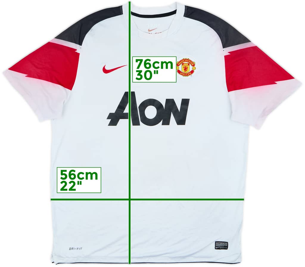 2010-12 Manchester United Away Shirt - 4/10 - (L)