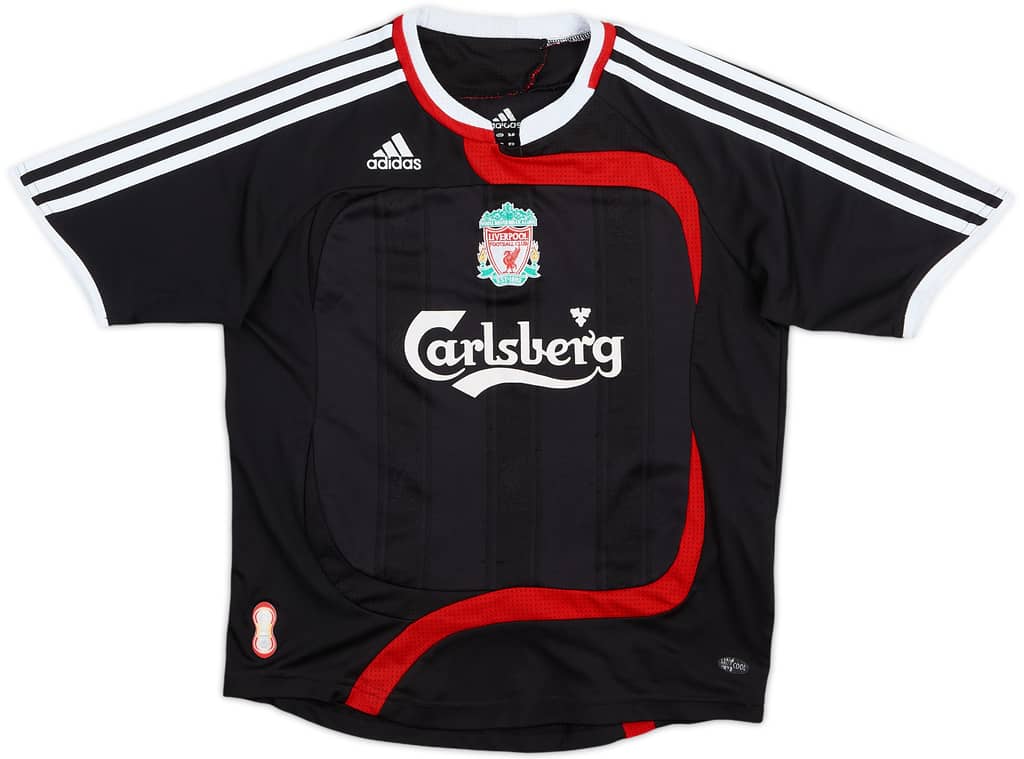 2007-08 Liverpool Third Shirt - 6/10 - (M.Boys)