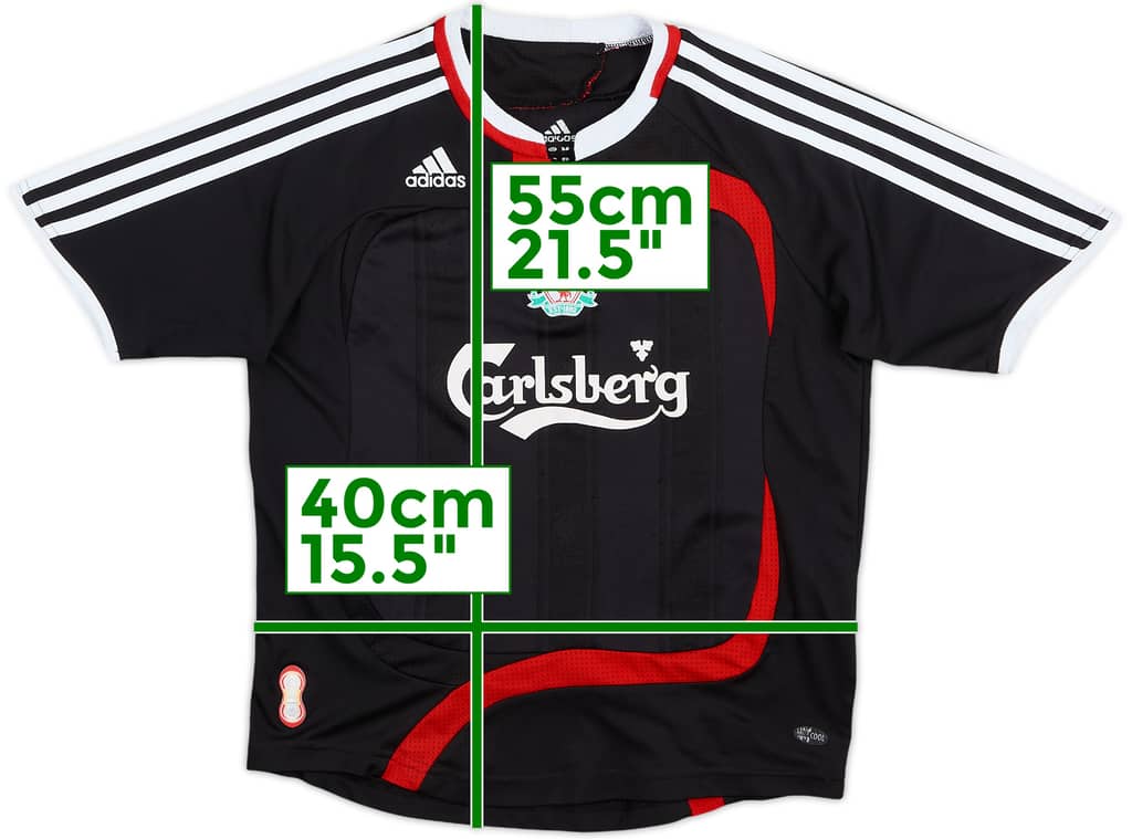2007-08 Liverpool Third Shirt - 6/10 - (M.Boys)