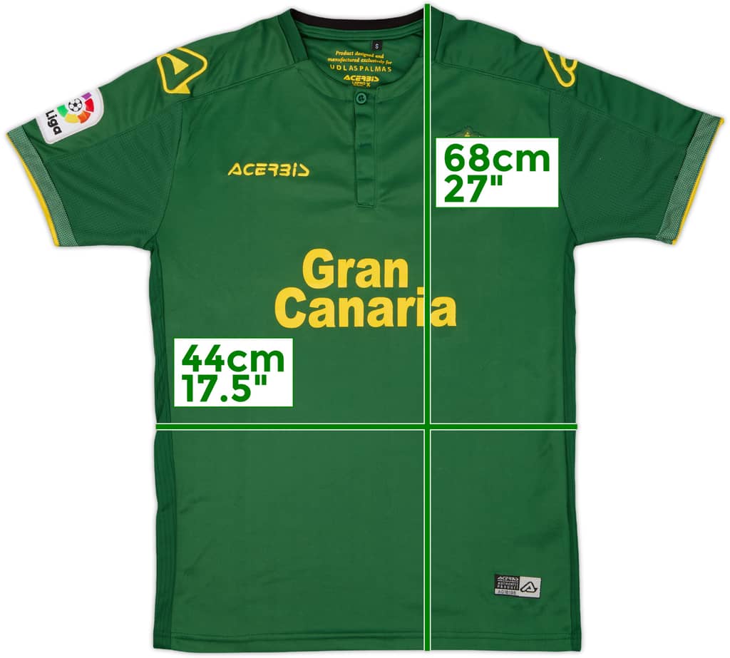 2018-19 Las Palmas Away Shirt - 9/10 - (S)