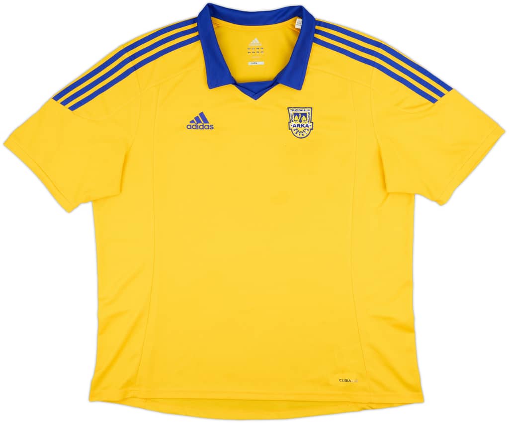 2012-13 Arka Gdynia Home Shirt - 8/10 - (XXL)