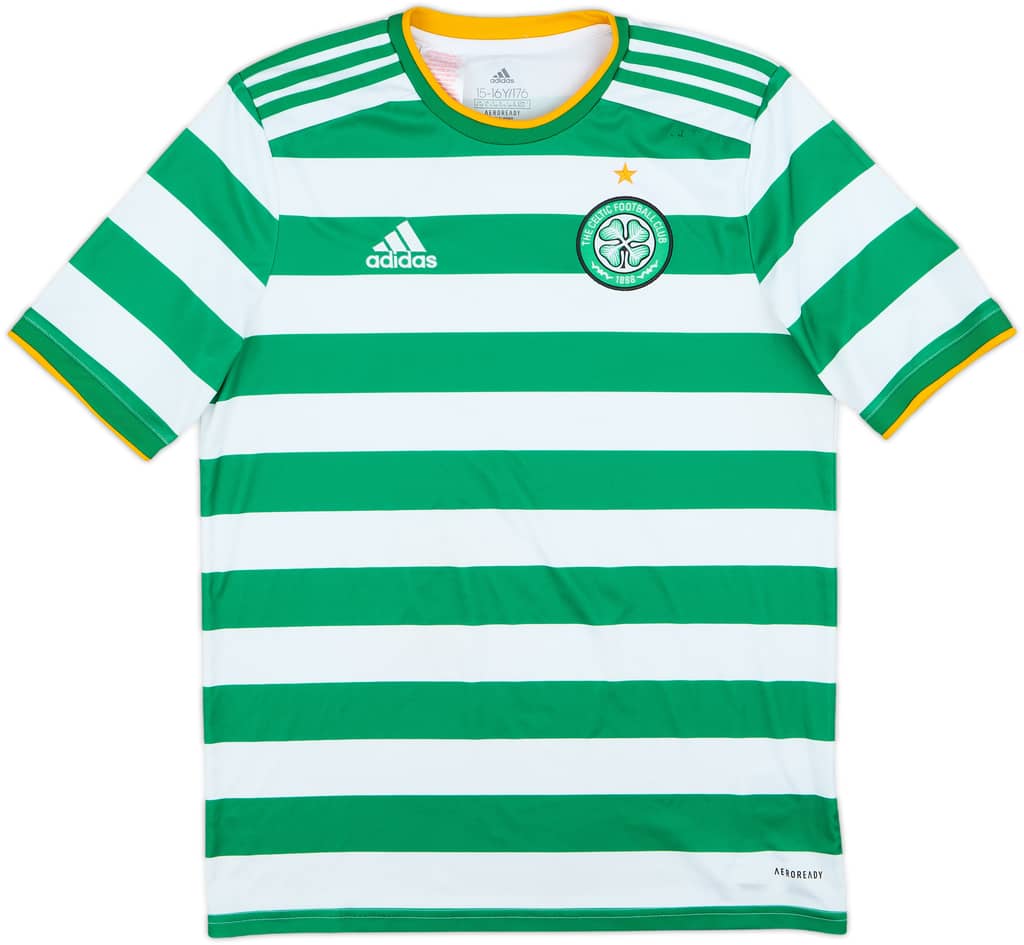 2020-21 Celtic Home Shirt - 6/10 - (XL.Boys)