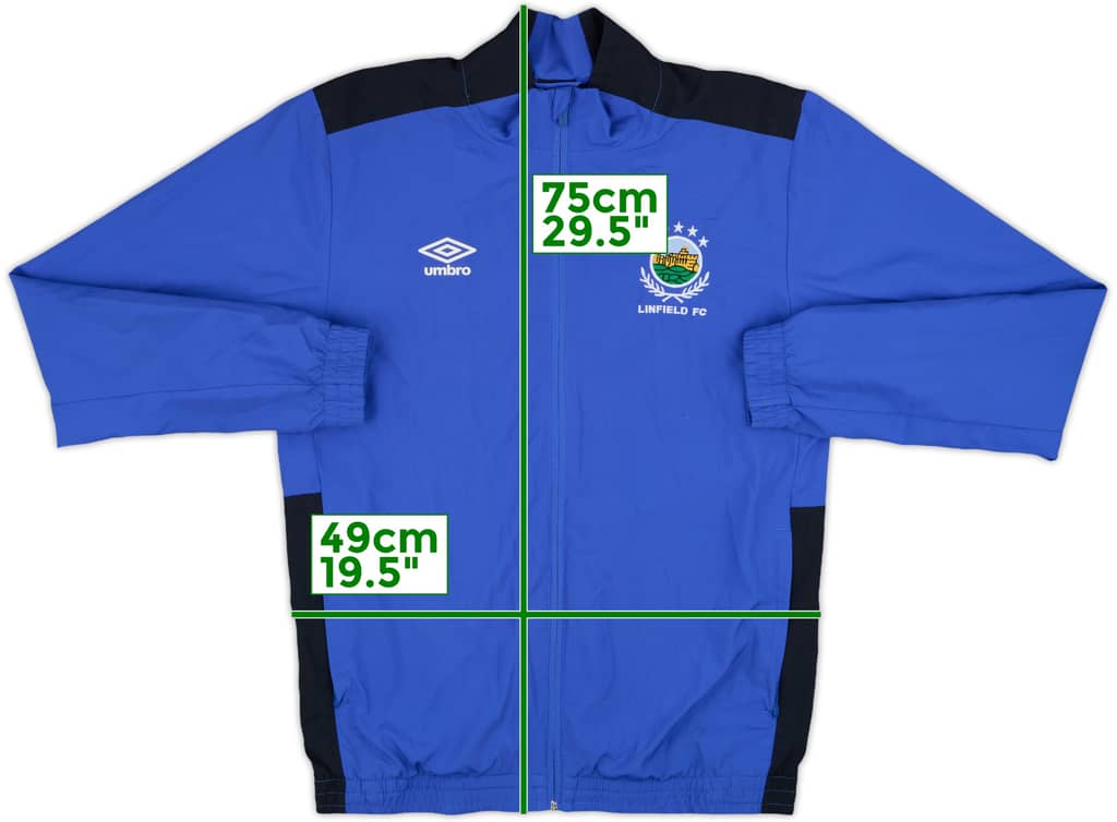 2017-18 Linfield Umbro Track Jacket - 10/10 - (M)