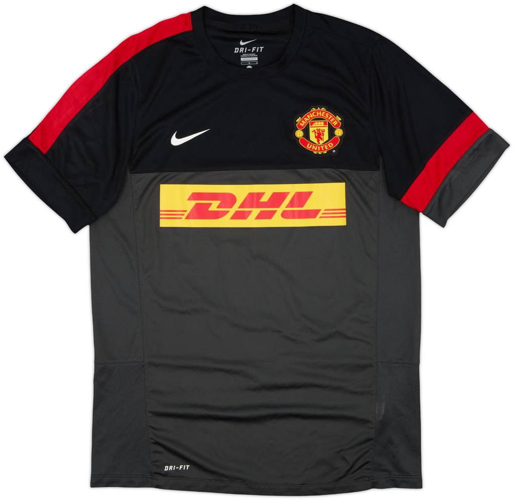 2012-13 Manchester United Nike Training Shirt - 9/10 - (L)