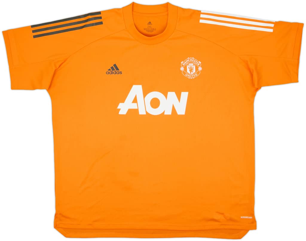 2020-21 Manchester United adidas Training Shirt - 6/10 - (XXL)