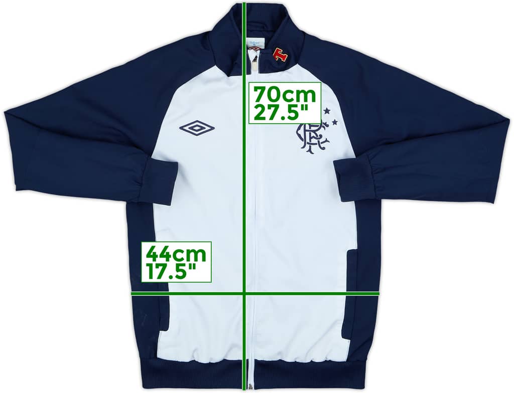 2011-12 Rangers Umbro Track Jacket - 8/10 - (S)