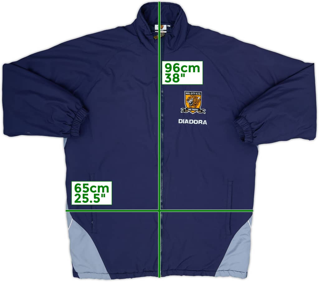 2005-06 Hull Diadora Track Jacket - 8/10 - (M)