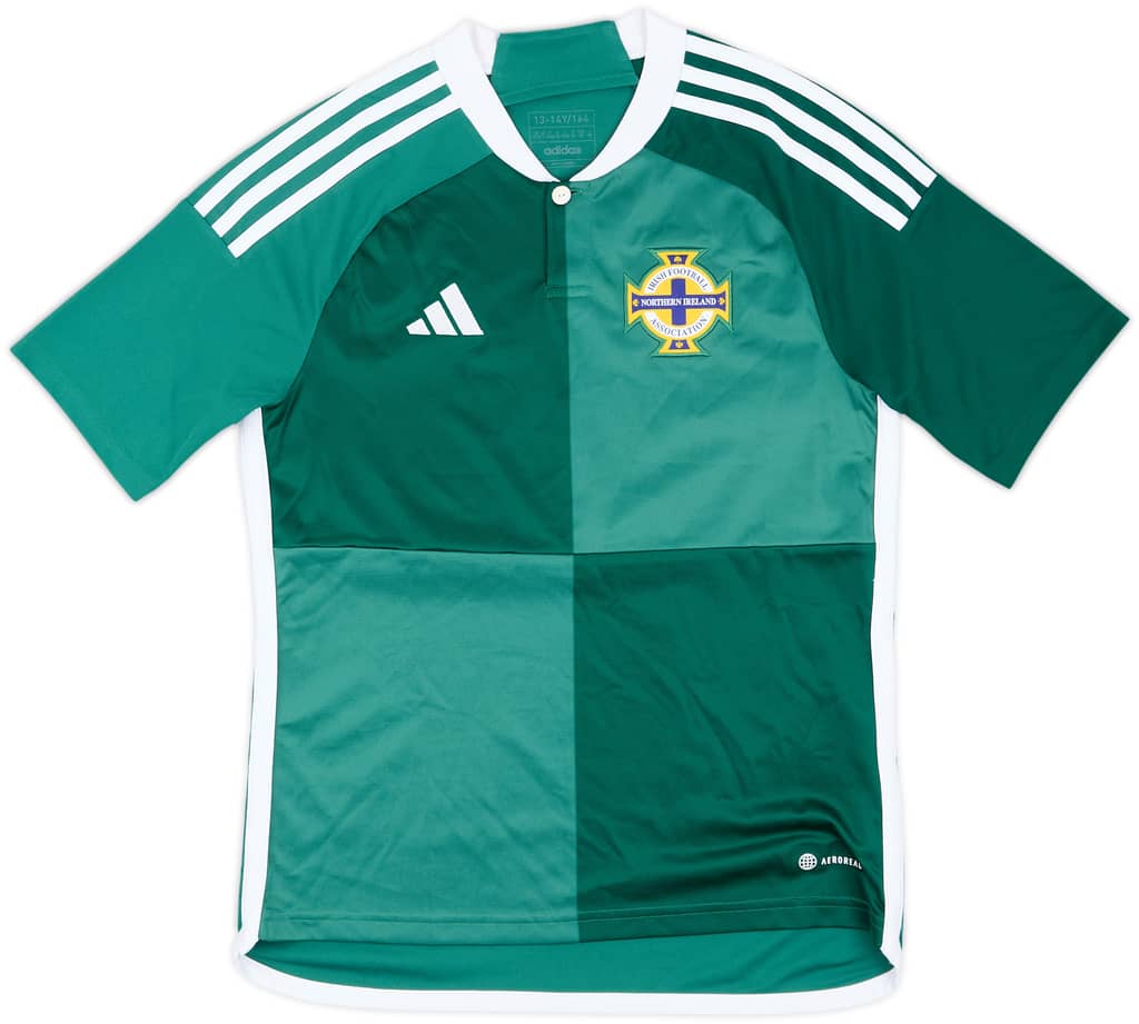 2022-24 Northern Ireland Home Shirt - 10/10 - (L.Boys)