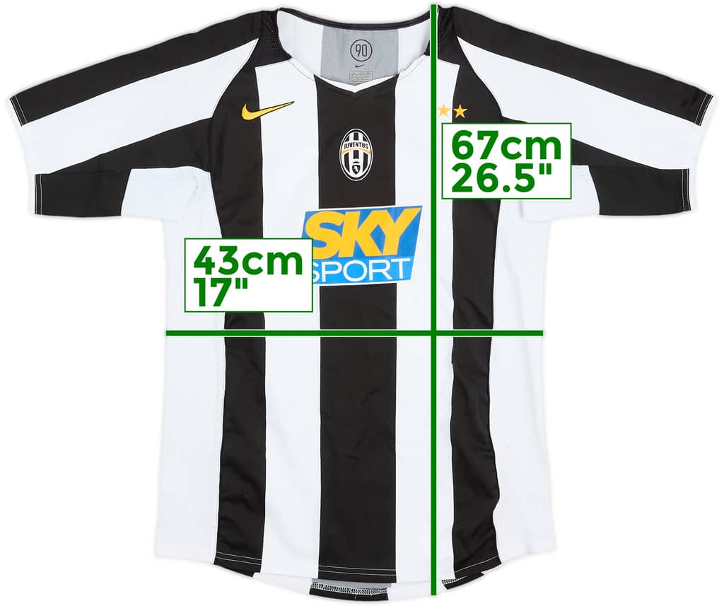 2004-05 Juventus Home Shirt - 8/10 - (XL.Boys)