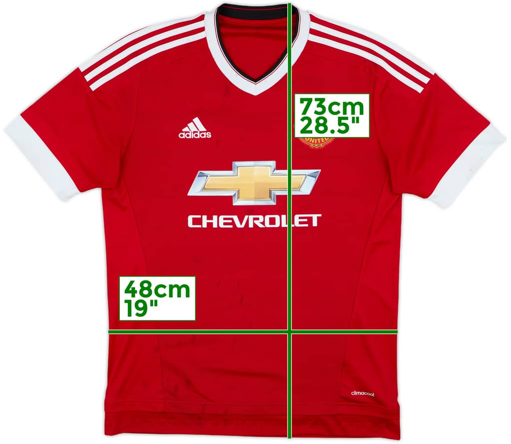 2015-16 Manchester United Home Shirt - 5/10 - (M)