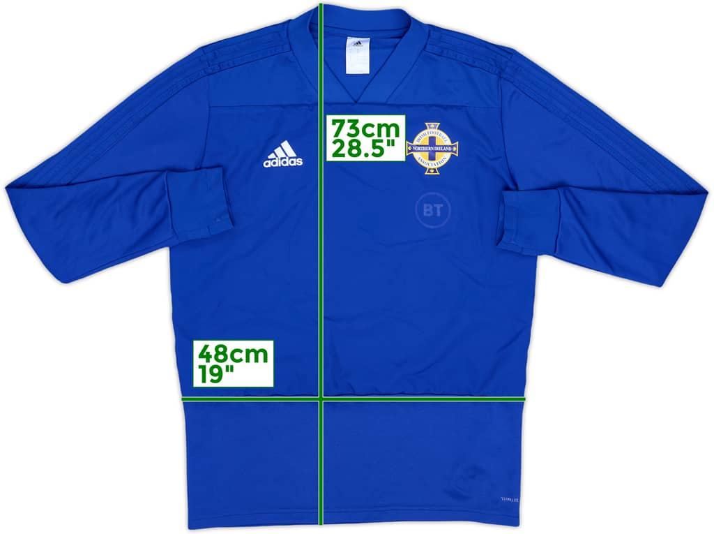 2018-19 Northern Ireland adidas Drill Top - 5/10 - (M)