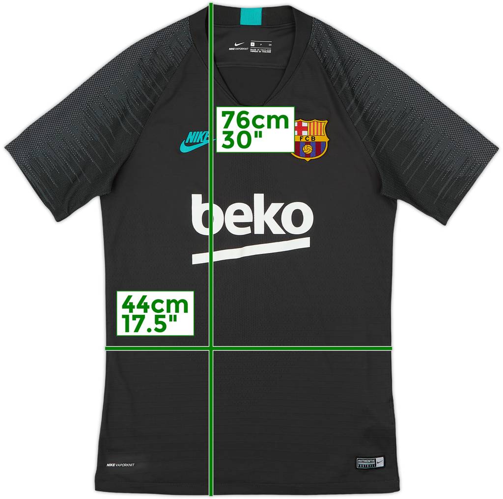 2019-20 Barcelona Player Issue Nike Training Shirt - 8/10 - (S)