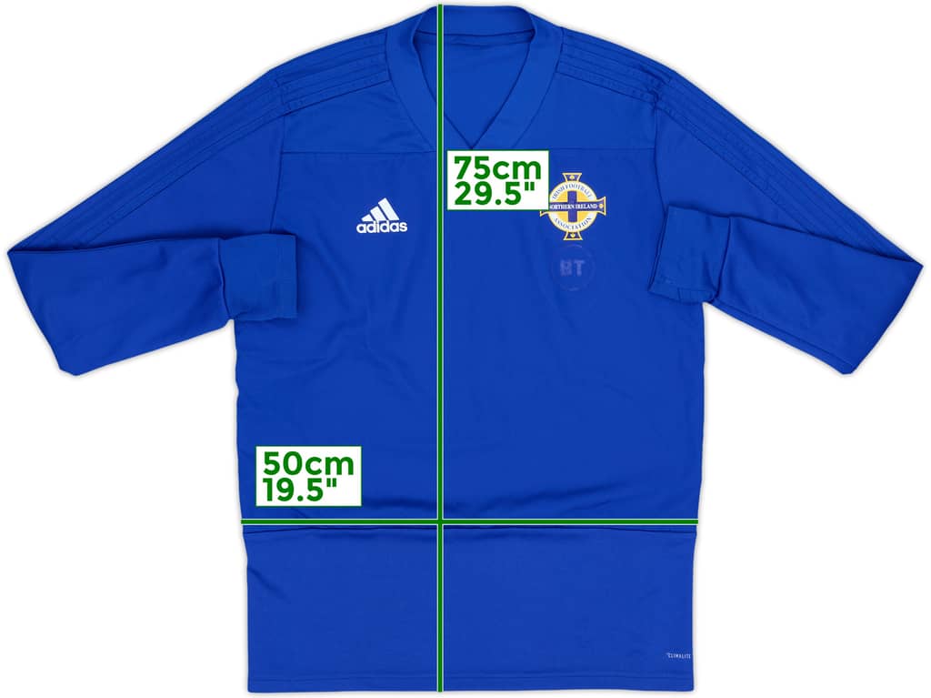 2018-19 Northern Ireland adidas Drill Top - 5/10 - (M)