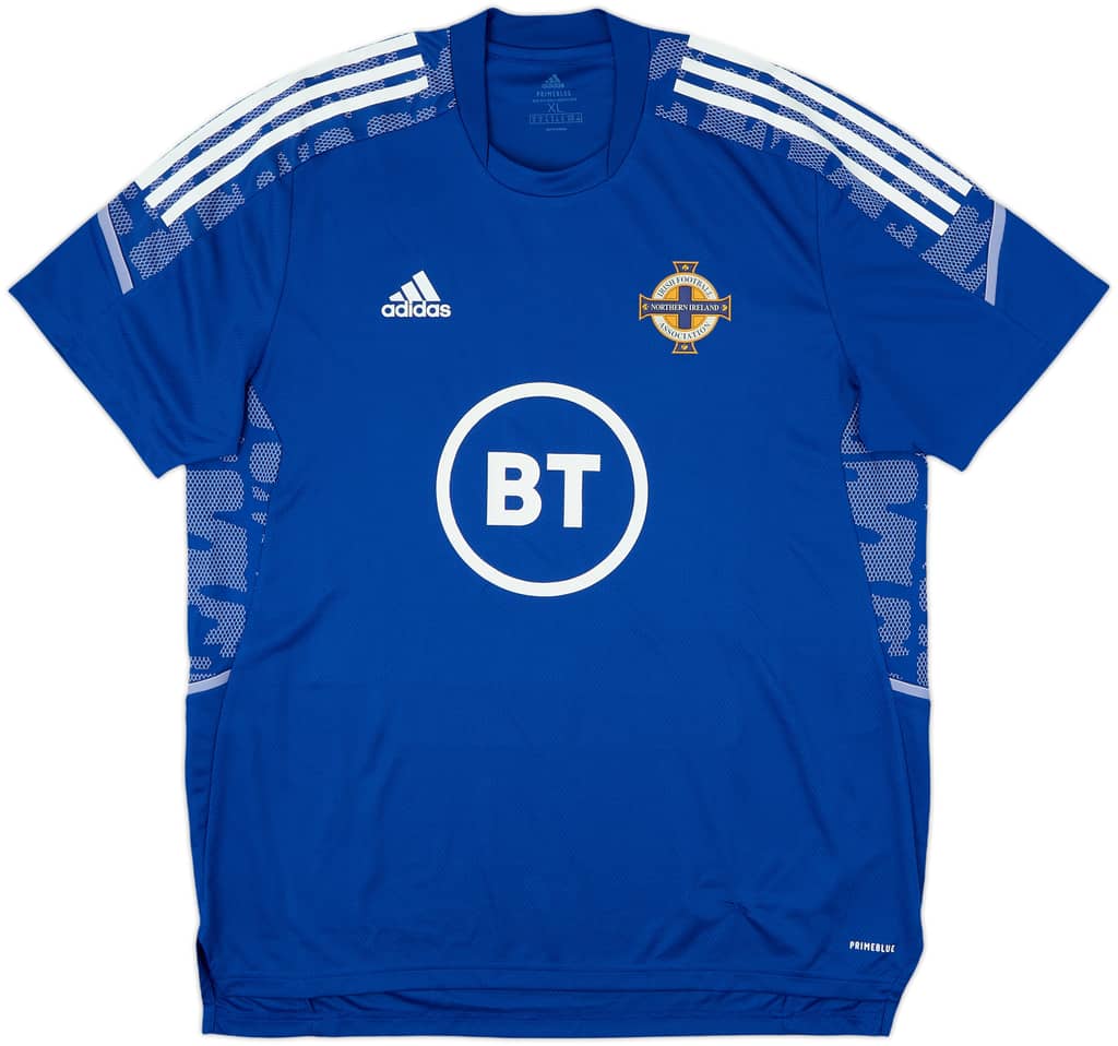 2020-22 Northern Ireland adidas Training Shirt - 9/10 - (XL)