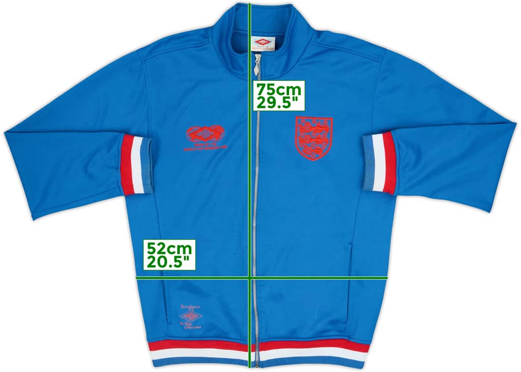 2007 England Umbro '1966' Track Jacket - 6/10 - (L)