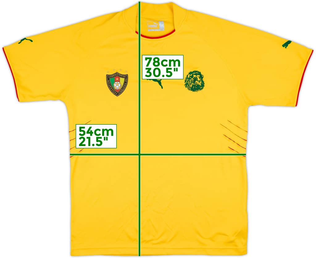 2004-06 Cameroon Away Shirt - 8/10 - (XXL)