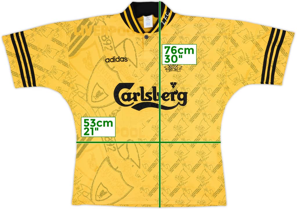 1994-96 Liverpool Third Shirt - 9/10 - (L)