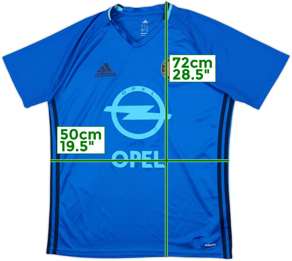 2016-17 Feyenoord adidas Training Shirt - 8/10 - (L)