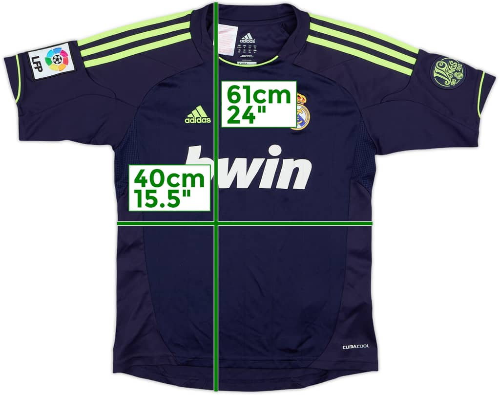 2012-13 Real Madrid Away Shirt - 7/10 - (M.Boys)
