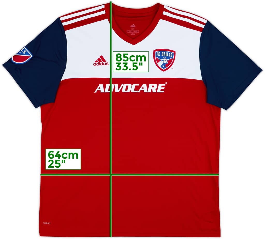 Camiseta de local del FC Dallas 2019-20 - 8/10 - (XXL)