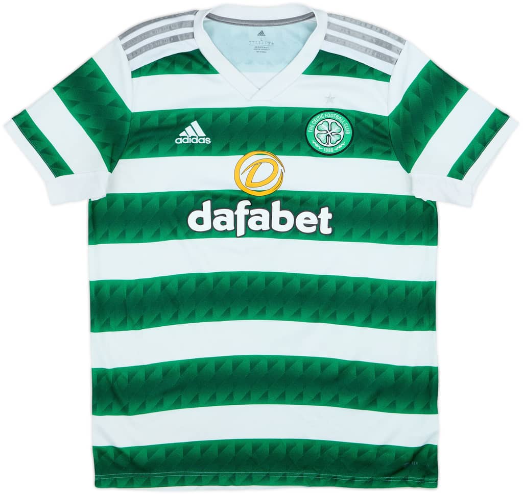 2022-23 Celtic Home Shirt - 7/10 - (L)