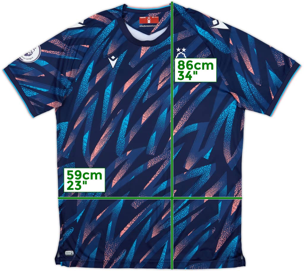 2022-23 Nottingham Forest Third Shirt - 9/10 - (3XL)