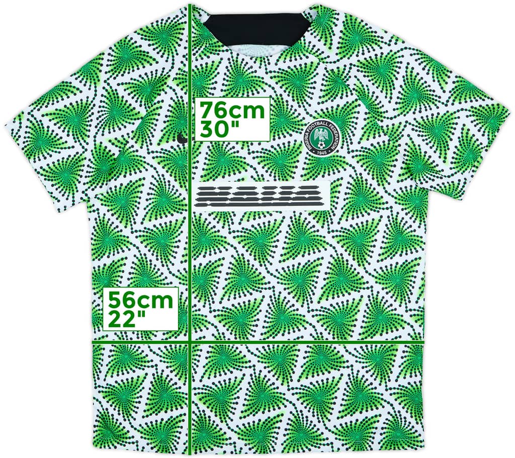 2022-23 Nigeria Nike Training Shirt - 9/10 - (XL)