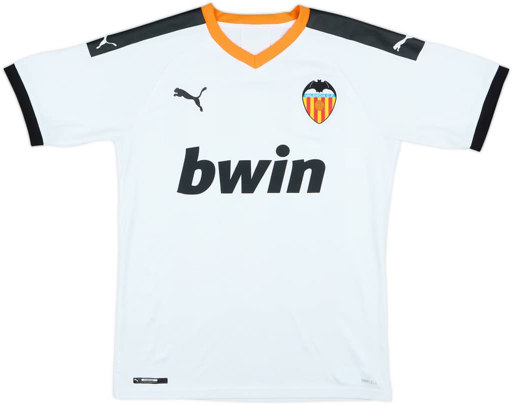 2019-20 Valencia Home Shirt - 9/10 - (S)